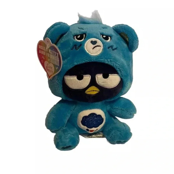 NEW 3 Sanrio Hello Kitty Cinnamoroll Badtz-Maru X Care Bears 10" Limited Plush - Picture 2 of 7